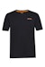 T-shirt Circle Logo - Black / Orange