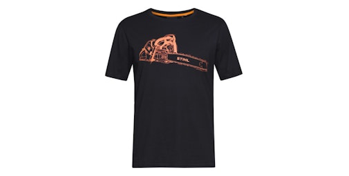 T-Shirt MS 500i - Black / Orange