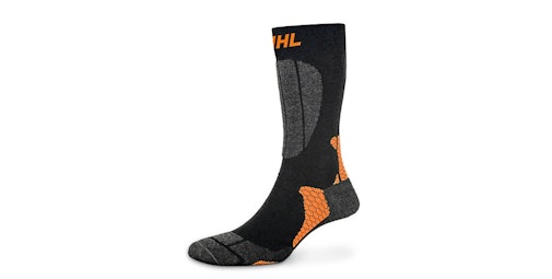 Socks STIHL - Black / Orange / Grey