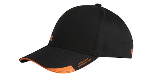 STIHL Cap Logo - Black / Orange