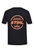 T-shirt Circle Logo - Black / Orange